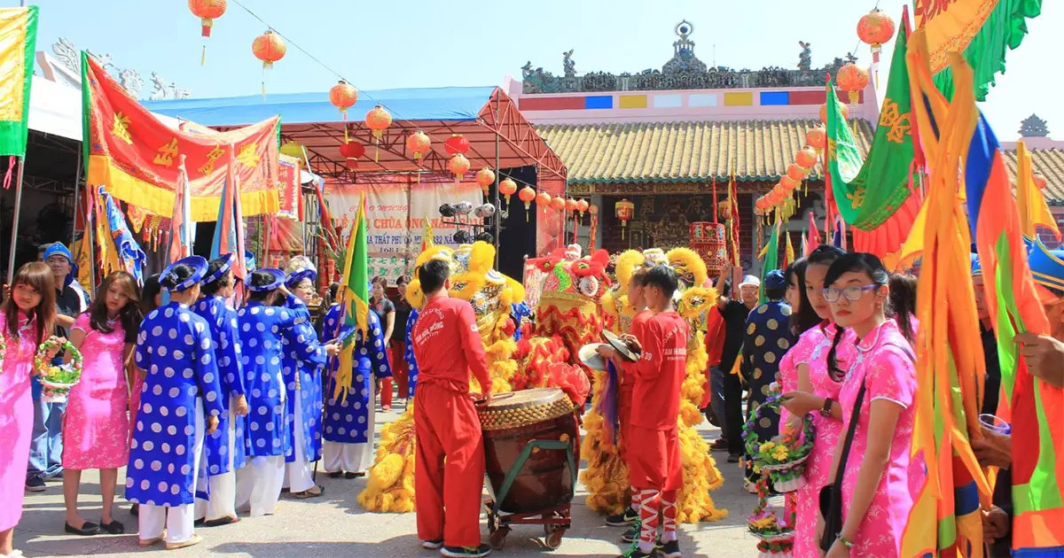 lễ hội Chùa Ông Biên Hòa Đồng Nai