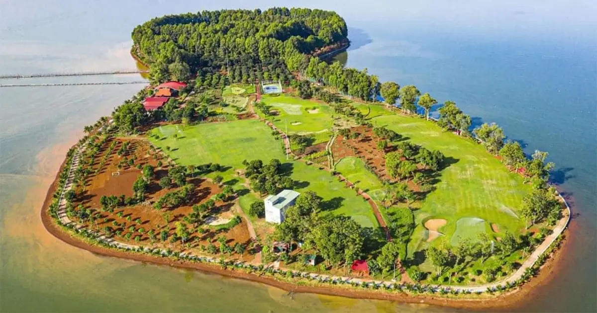 Khu du lịch Đảo Ó Đồng Nai - Vẻ đẹp bình yên giữa lòng hồ Trị An