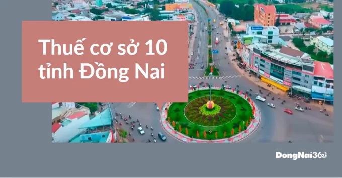 Trụ sở, Địa bàn quản lý của Thuế cơ sở 10 tỉnh Đồng Nai 2025