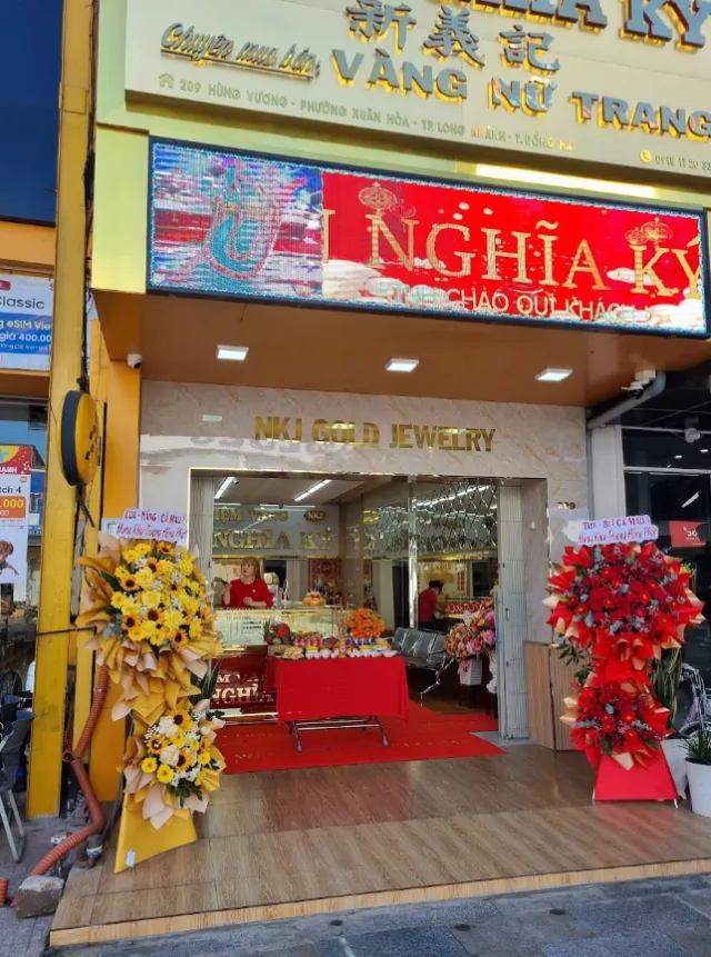 Tiệm vàng Tân Nghĩa Ký Long Khánh