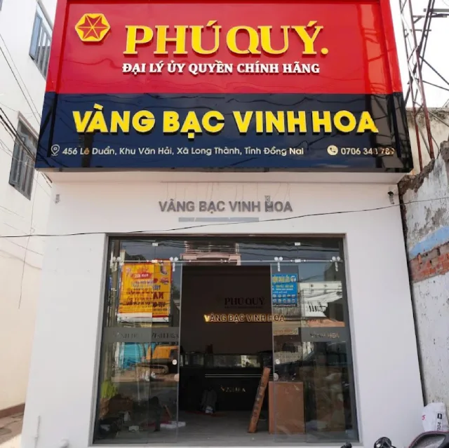 Tiệm vàng Vinh Hoa Long Thành
