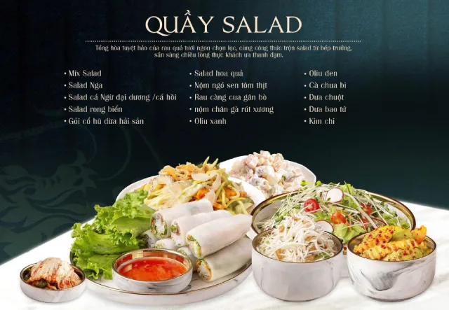 Quầy Salad