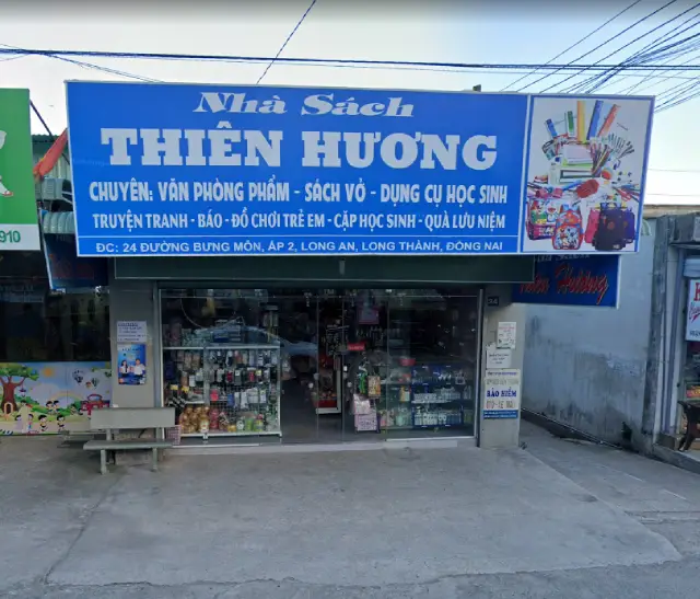 Nhà sách Thiên Hương Long Thành