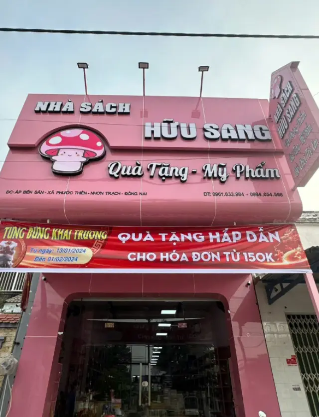Nhà sách Hữu Sang Nhơn Trạch